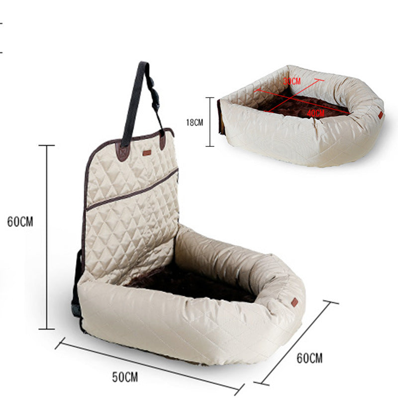 Deluxe Auto Comfort Pet Bed