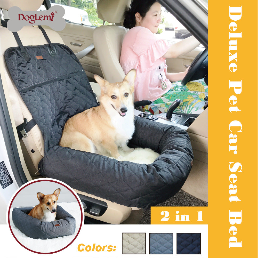 Deluxe Auto Comfort Pet Bed